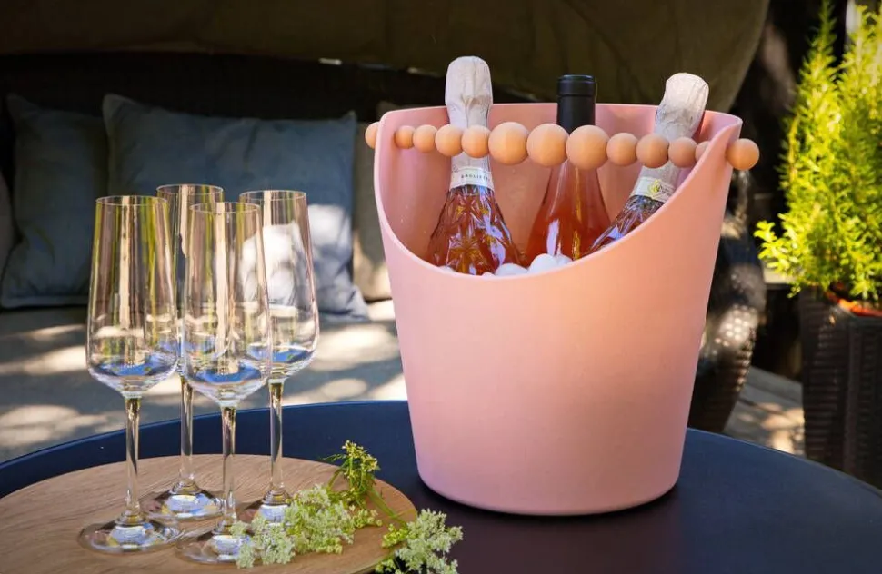 Aarikka Saunakiulu Nuppu pinkki