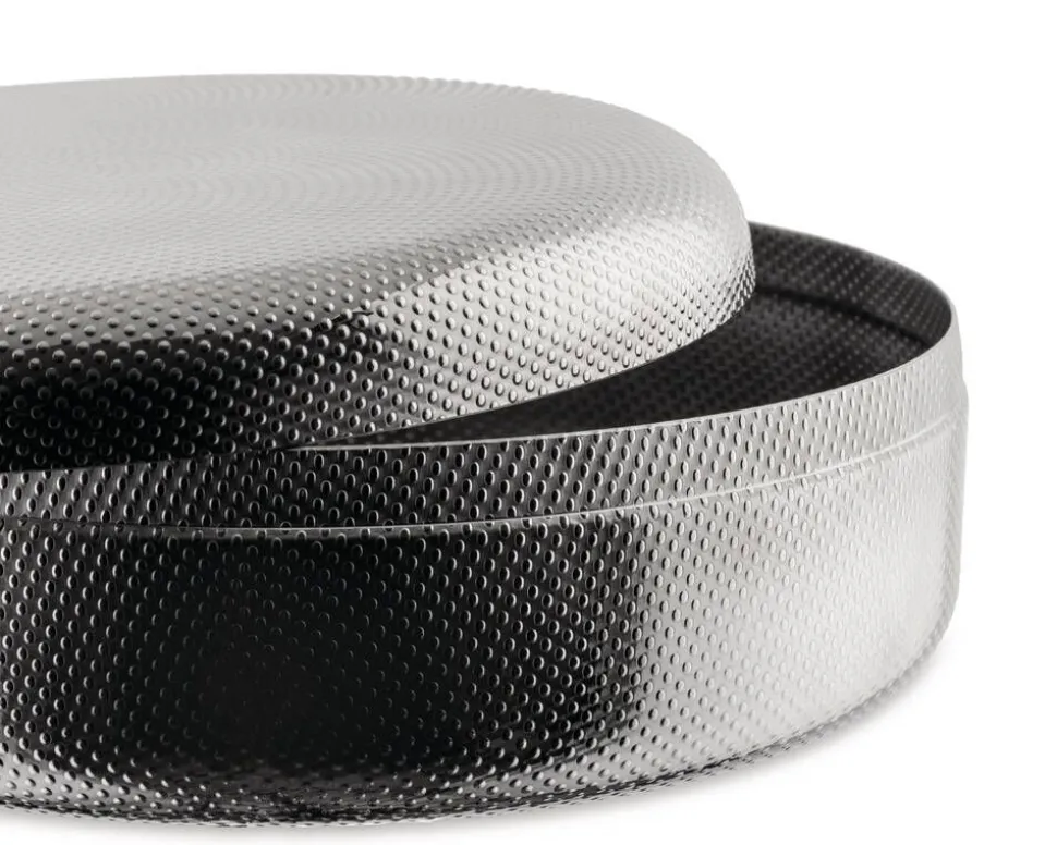 Alessi Extra Ordinary Texture säilytyspurkki 3,1 L teräs