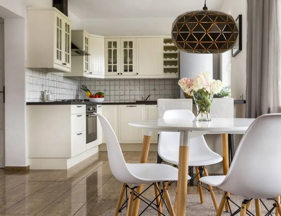 Aneta Lighting kattovalaisin Lattice 50 cm musta