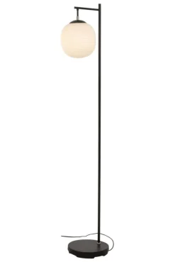 Aneta Lighting lattiavalaisin Rille musta/valkoinen
