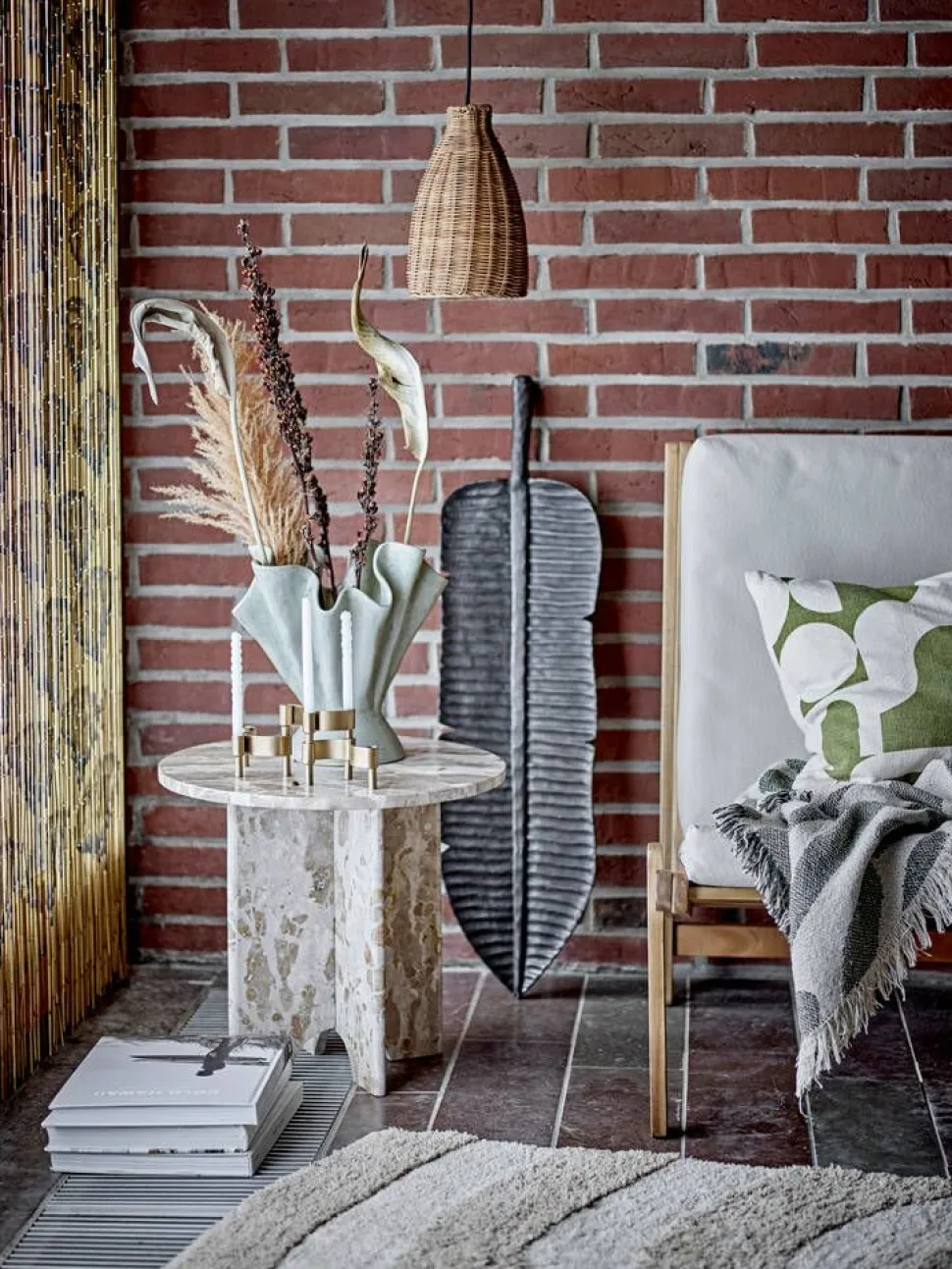 Bloomingville viltti Alk vihreä