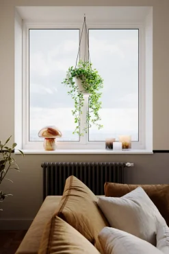 By Rydéns pöytävalaisin Mira Mushroom luonnonvärinen