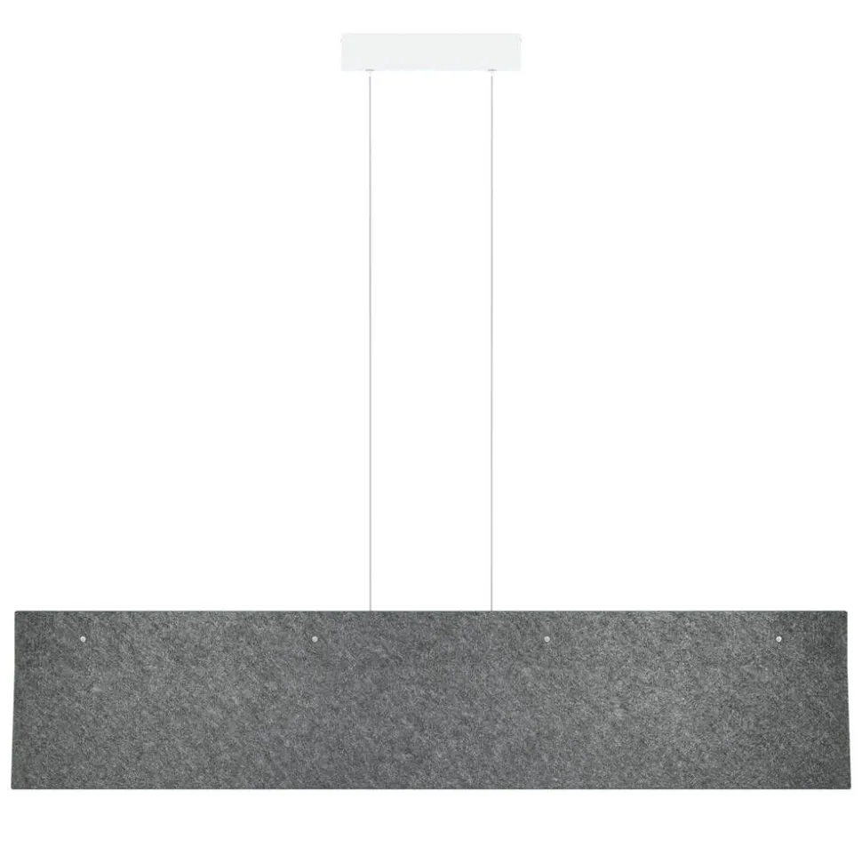 Design by Grönlund Acoustic Line 140 kattovalaisin tummanharmaa 3000K