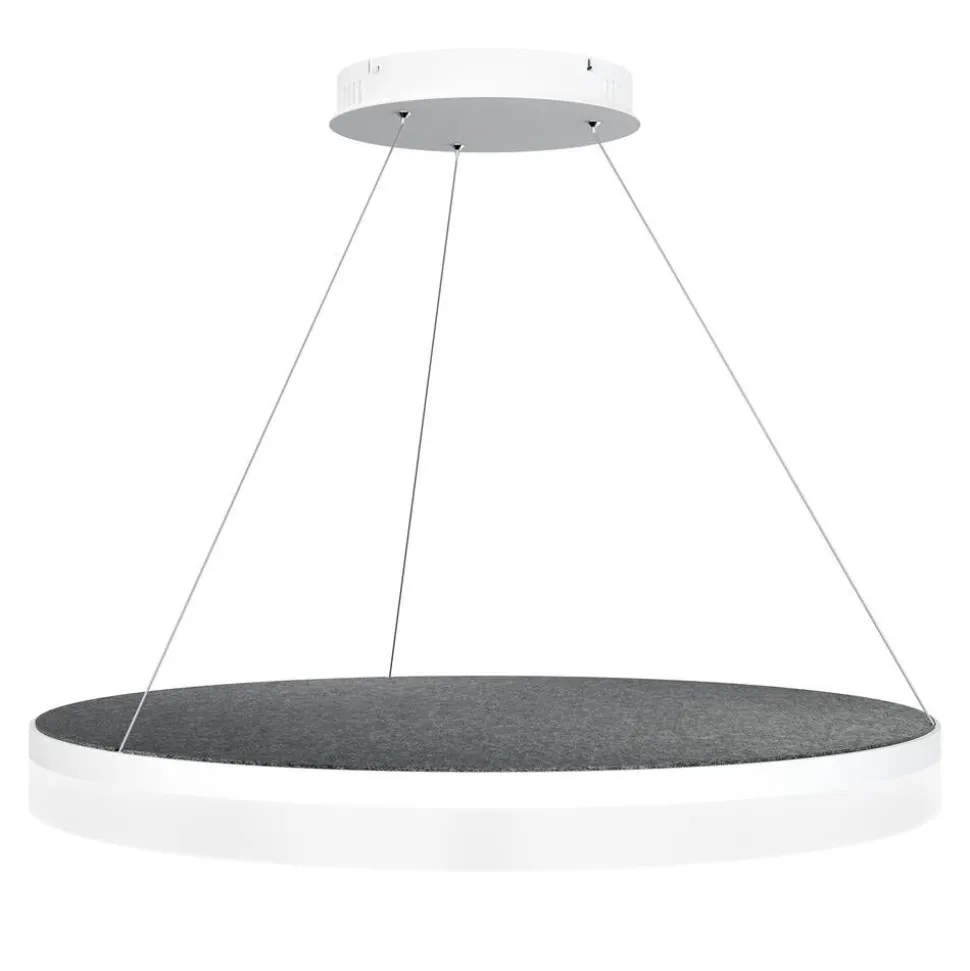 Design by Grönlund Acoustic Circulo 80 kattovalaisin tummanharmaa 3000K