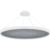 Design by Grönlund Acoustic Circulo 120 kattovalaisin vaaleanharmaa 3000K