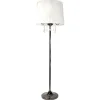 Design by Grönlund Crystal lattiavalaisin valkoinen/mustakromi