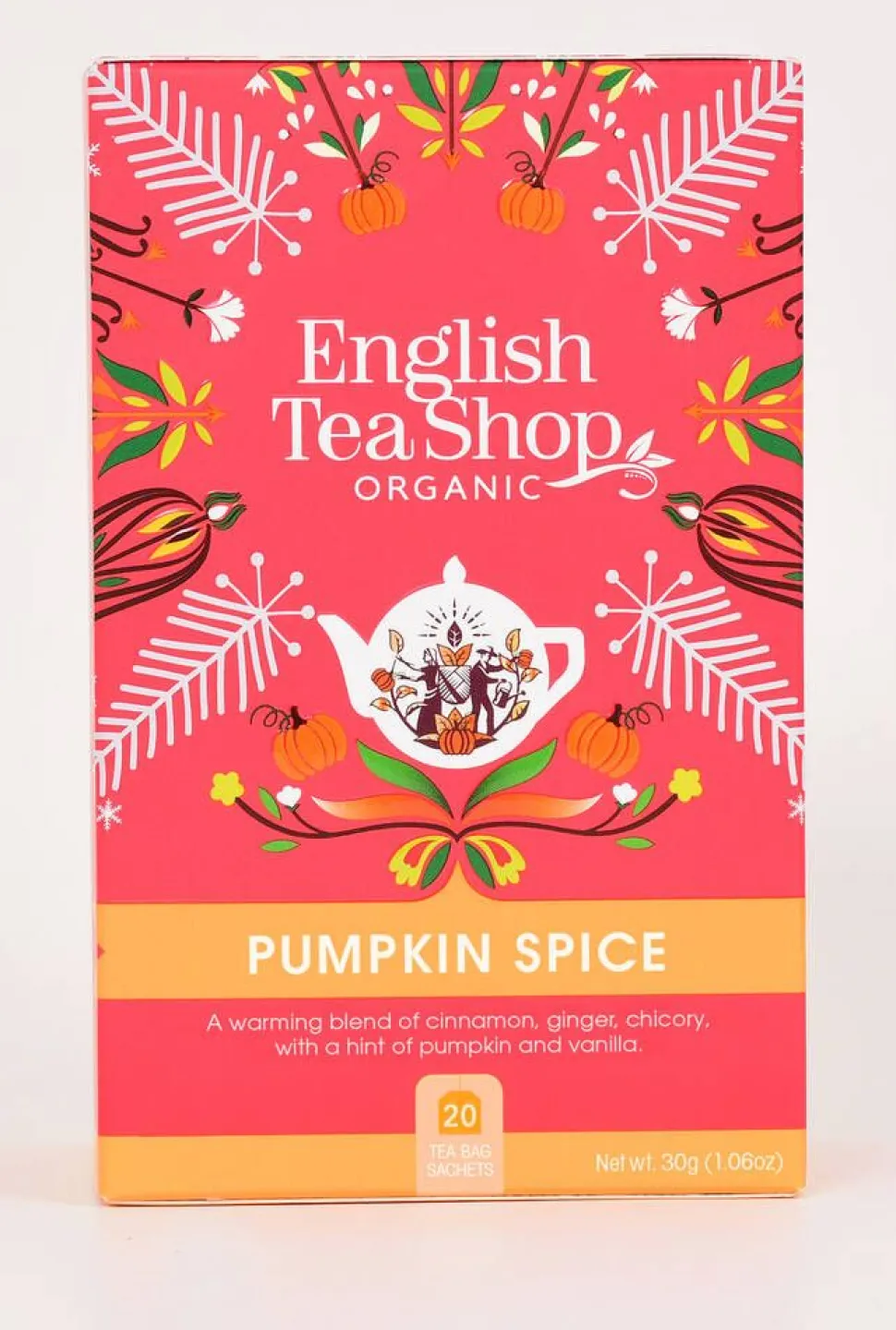 English Tea Shop joulutee Pumpkin Spice 20 pss