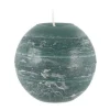 Fanni K Home pallokynttilä Rustiikki 12 cm agave green