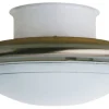 Heat Alfa plafondi 31 cm antiikkimessinki