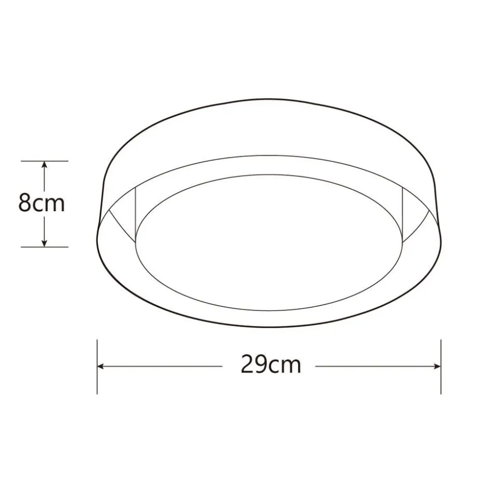 Heat kattoplafondi Frame valkoinen