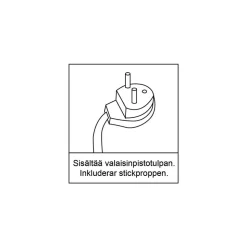 Heat kattospotti Gold Tube 3-osainen pyöreä kulta-musta