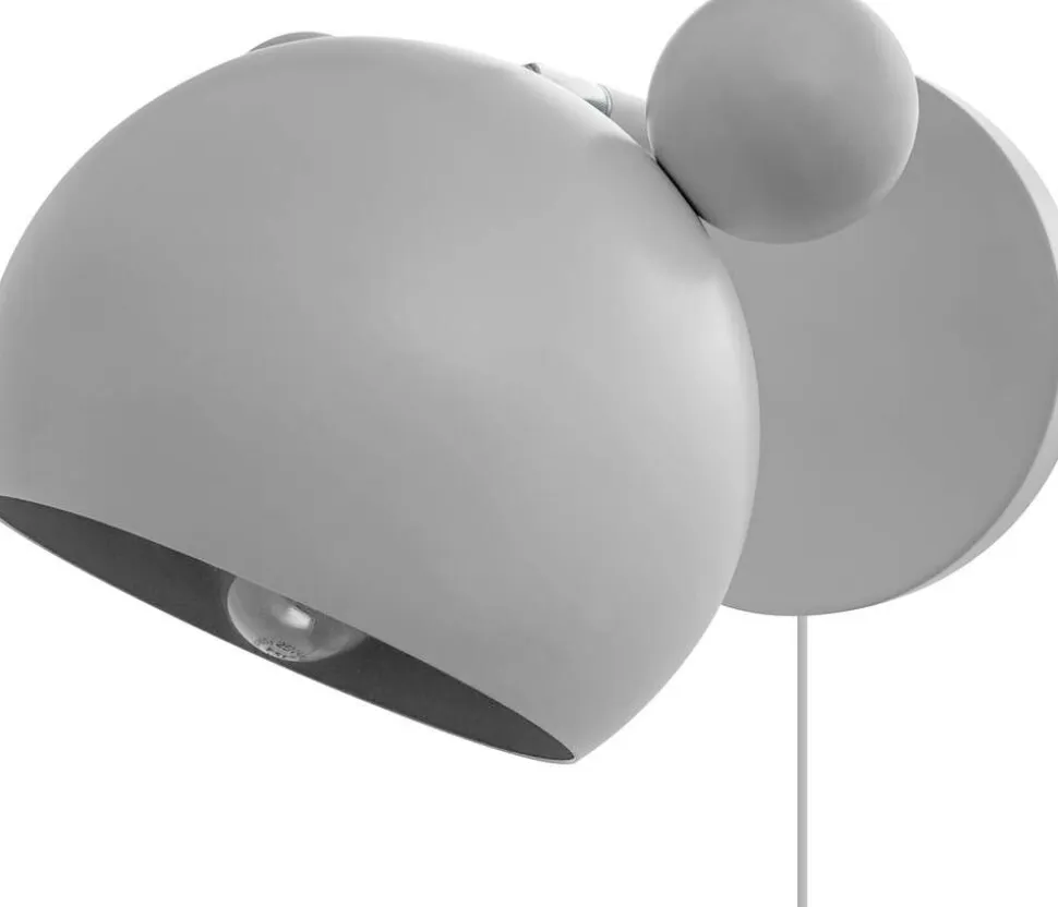 Heat Mouse seinävalaisin 21 cm valkoinen