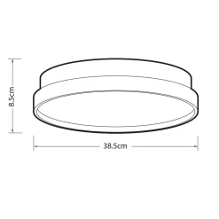 Heat plafondi Discus Easy Mount 38 cm maalattu puu