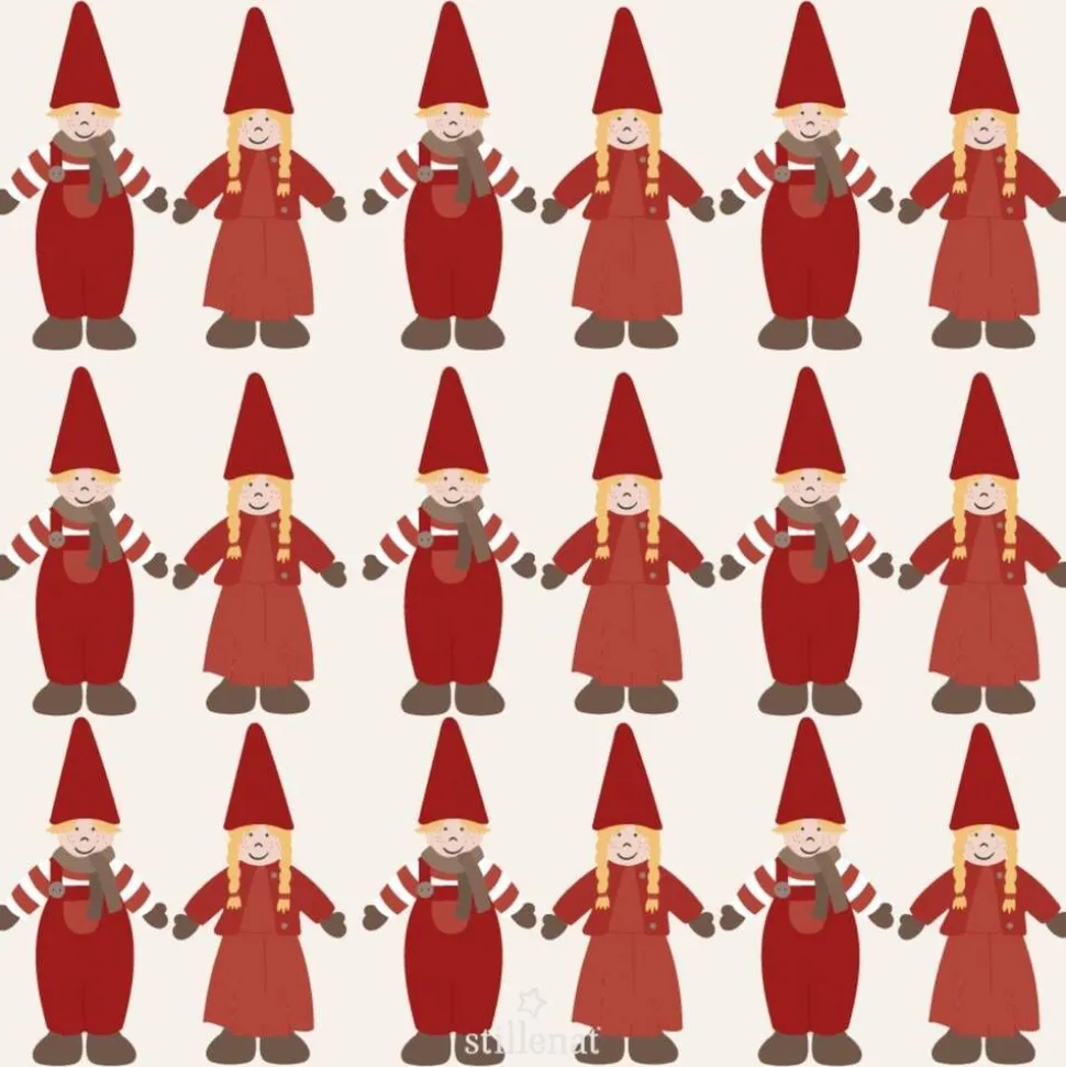 IB Laursen lautasliina Santa's helpers hand in hand 20 kpl