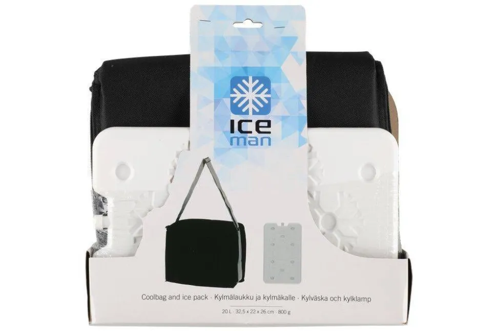 Iceman kylmälaukku 20 l + kylmäkalle 800 gr