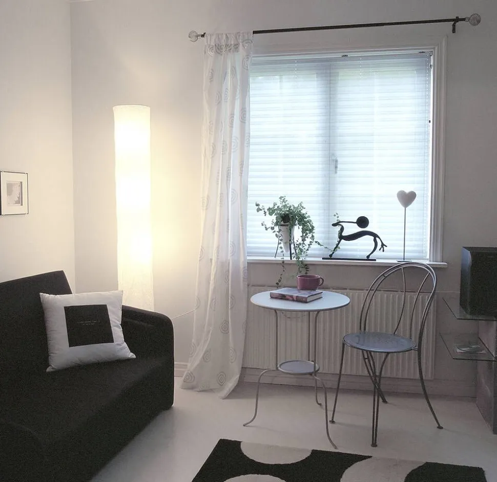 Ihanin kangasvekkiverho 140x170 cm valkoinen