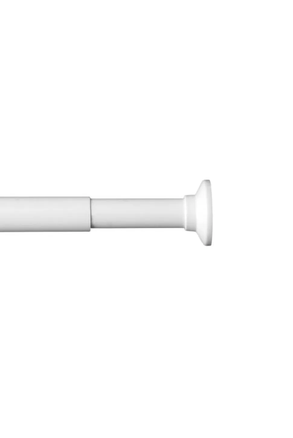 Ihanin suihkuverhotanko 75-125 cm valkoinen