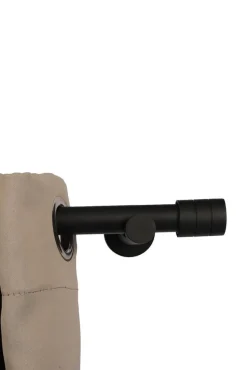 Ihanin verhotangon kannakkeet 19 mm mattamusta