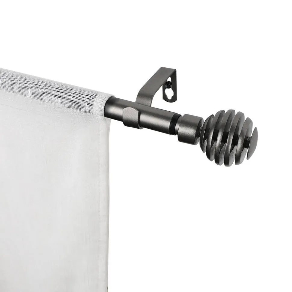 Ihanin verhotanko Alma 160-330 cm antrasiitti