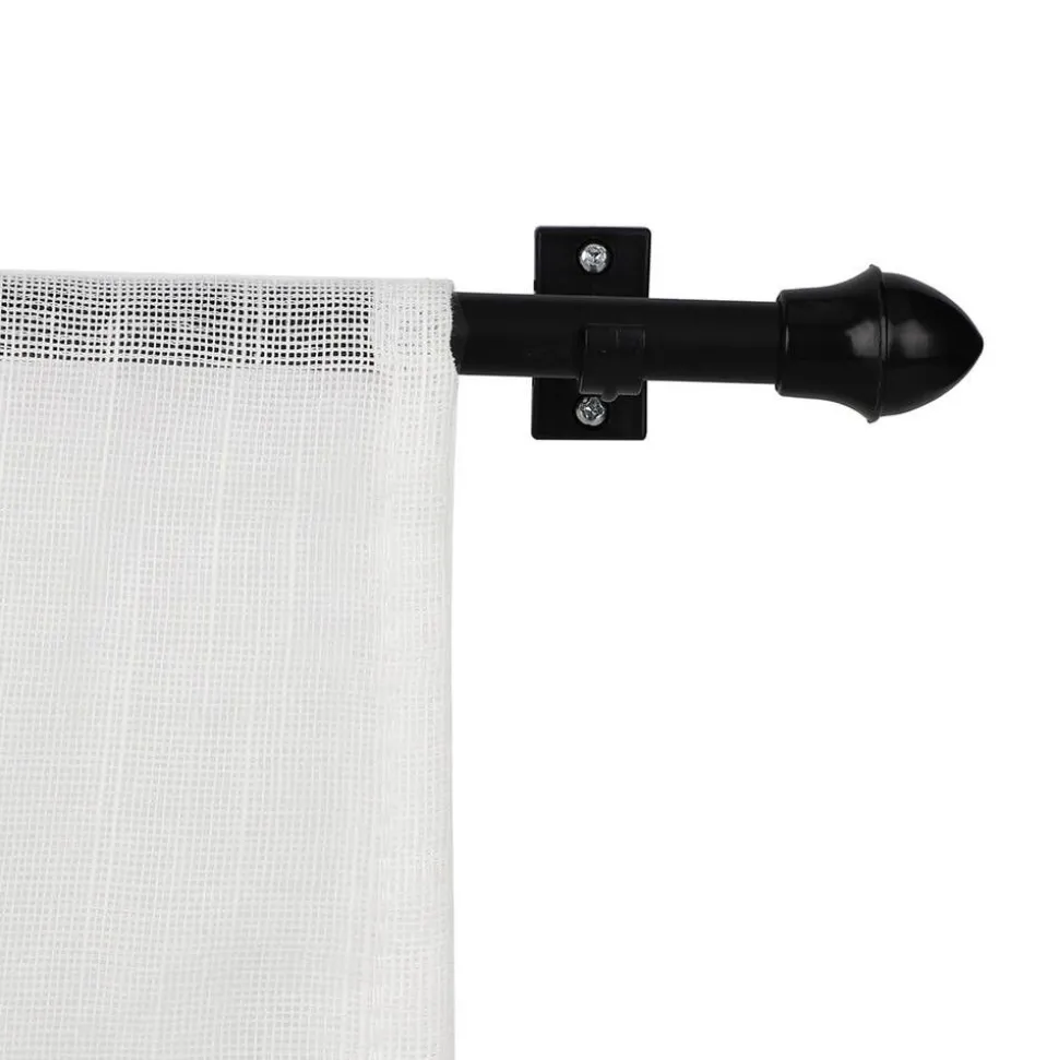 Ihanin verhotanko Cafe 75-125 cm musta