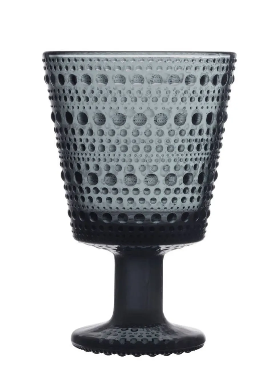 Iittala Kastehelmi juomalasi 26 cl 2 kpl tummanharmaa