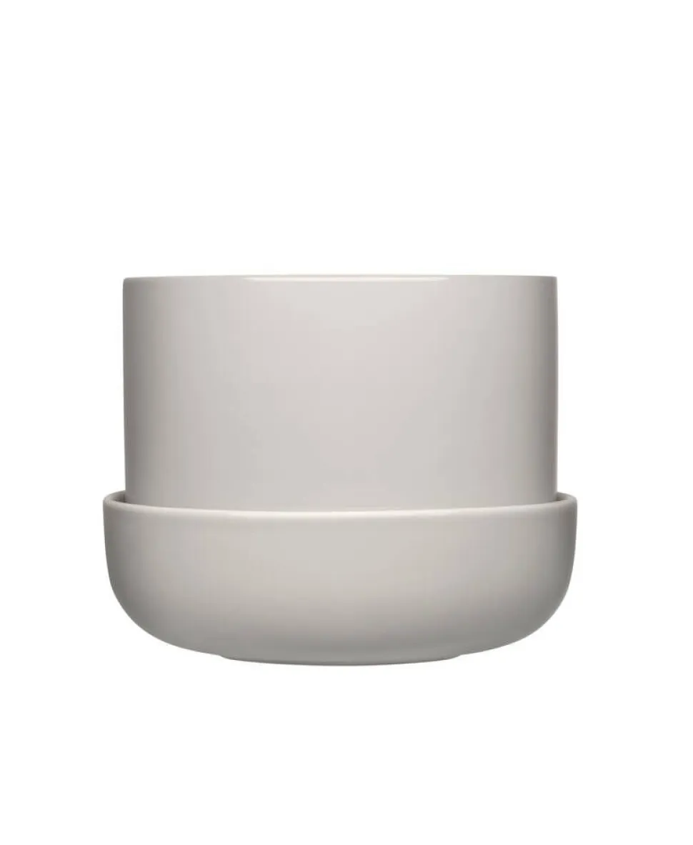 Iittala Nappula ruukku ja vati Nappula 170x130 mm v.harmaa