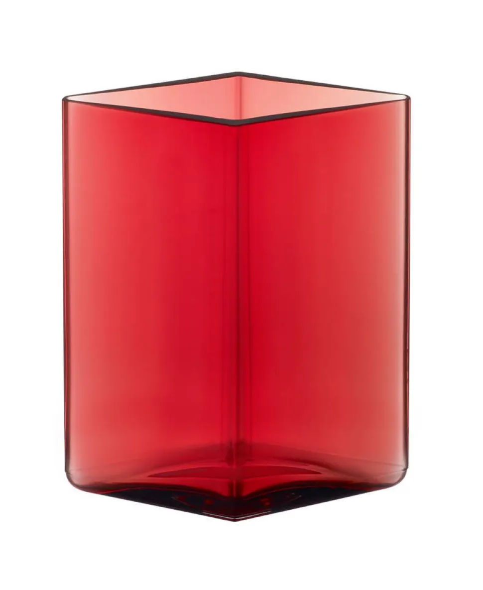 Iittala Ruutu Maljakko 115x140 mm karpalo