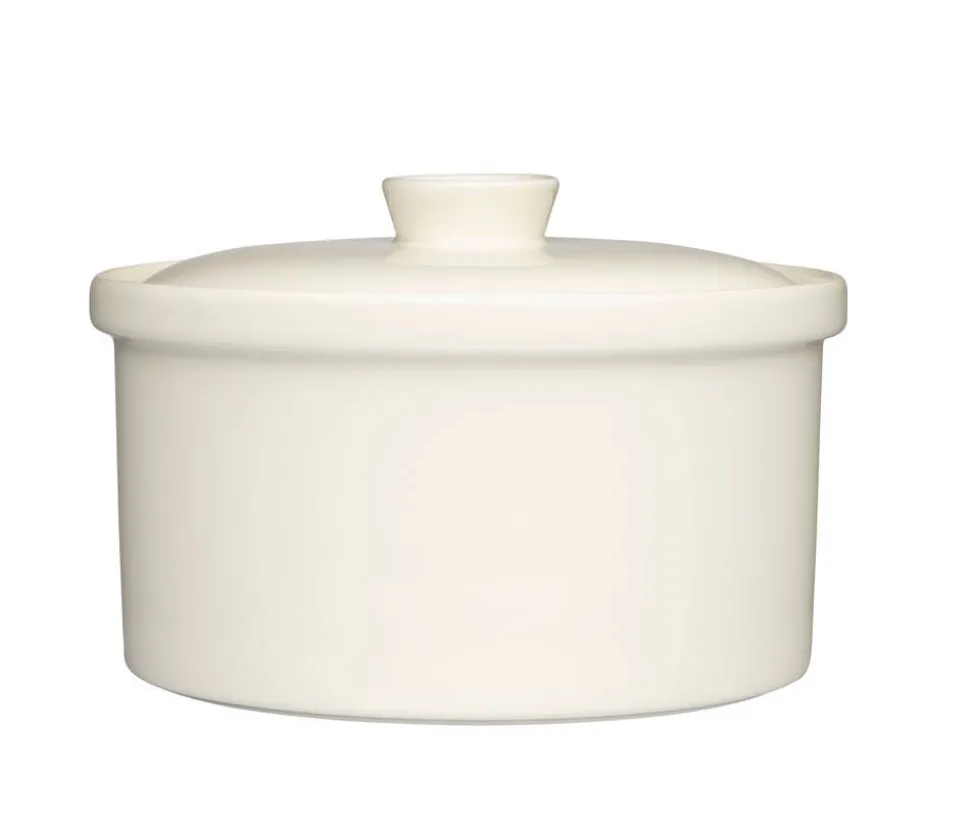 Iittala Teema valkoinen kannellinen pata 2,3 L