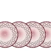 Lyngby lautanen Sorrento 16 cm 4 kpl/pkt Pink