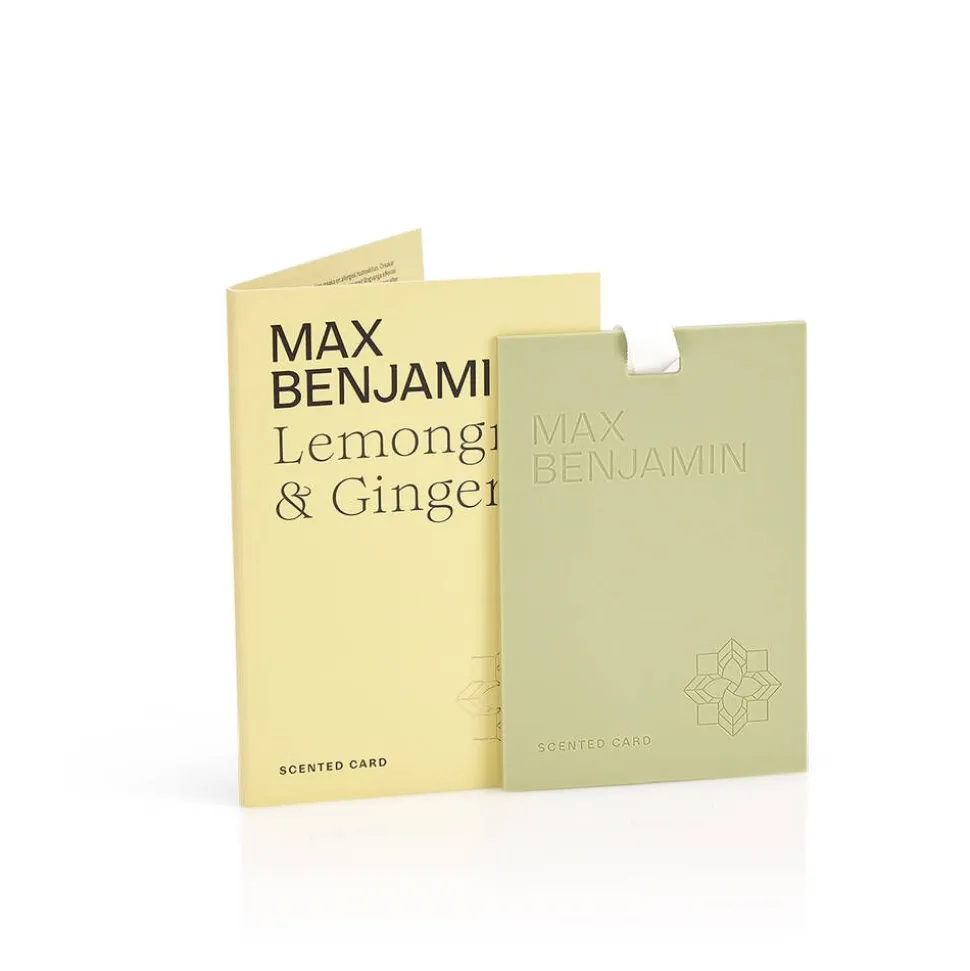 Max Benjamin tuoksukortti Lemongrass and Ginger