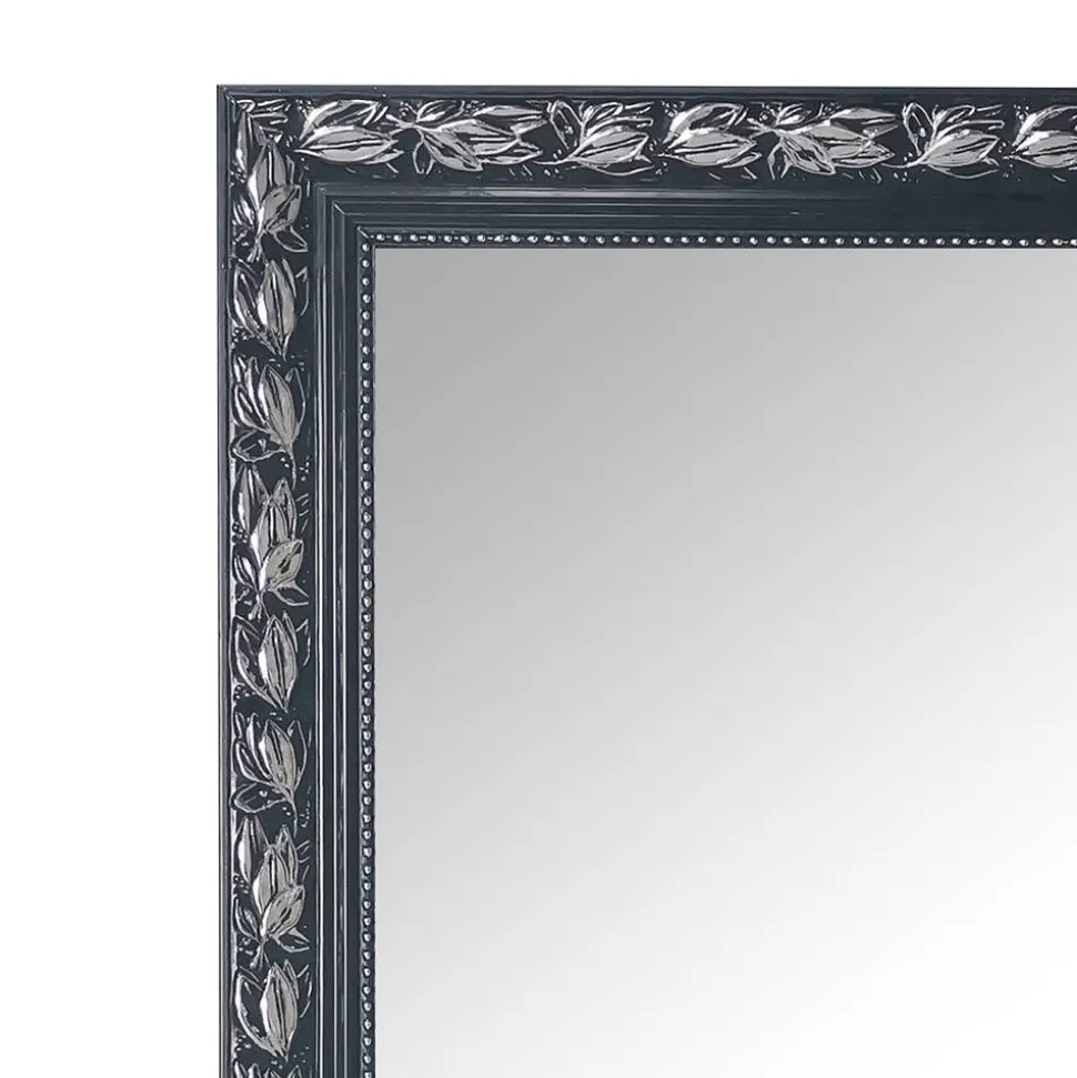 Mirrors and More peili Tanja 50 x 150 cm musta/hopea