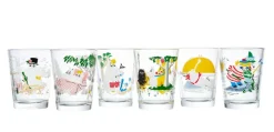 Moomin Arabia juomalasi 22 cl Lähdetään lomalle