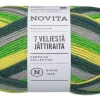 Novita 7 Veljestä Raita lanka Jättiraita 150g 8281 havu
