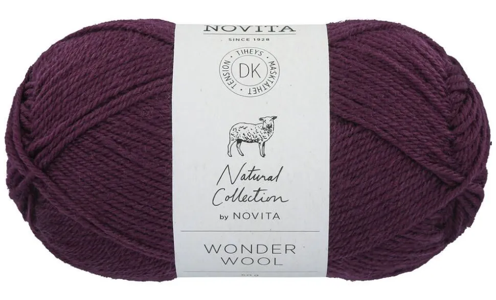 Novita lanka Wonder Wool 50 g 799 gerbera