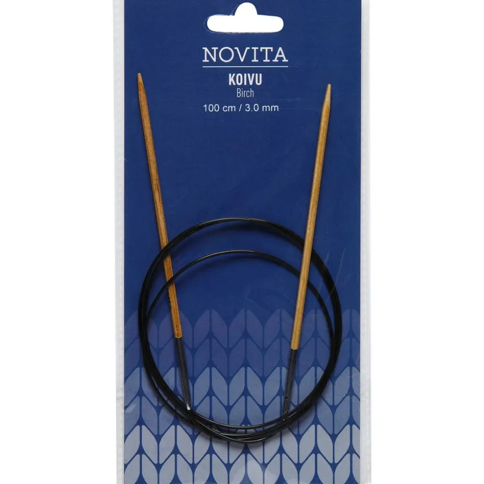 Novita Pyöröpuikot 100 cm koivu 3.0