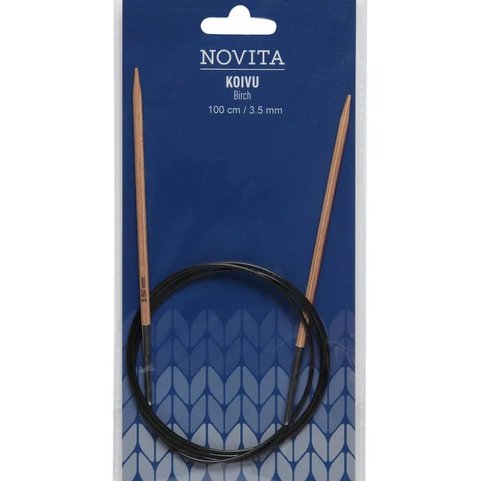 Novita Pyöröpuikot 100 cm koivu 3.5