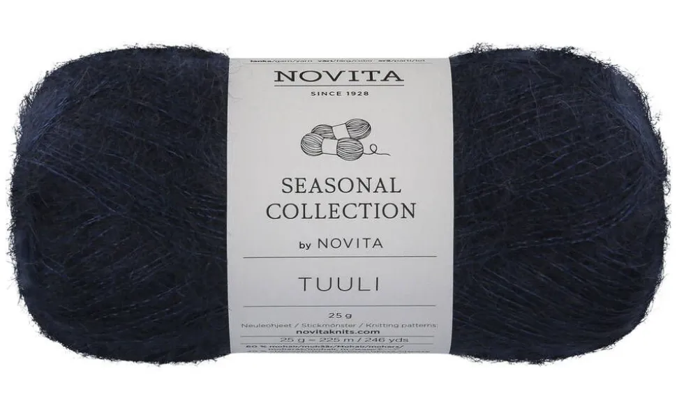 Novita Tuuli lanka 25g iltatähti 175