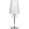 Nowodvorski Modena pöytävalaisin valkoinen/kromi 41 cm