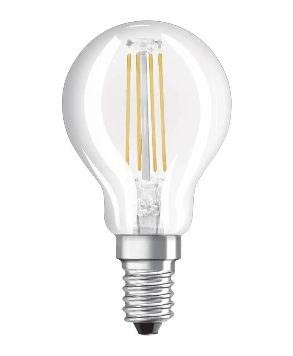 Osram Led-lamppu Base CL mainos P40 FIL 4,5 W/827 E14 3 kpl/pkt