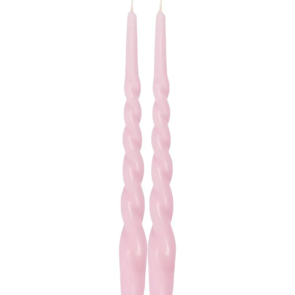 Pentik kruunukynttilä Kierre 28 cm v.punainen 2kpl/pkt