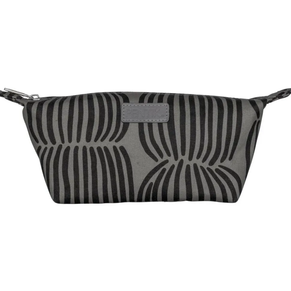 Pentik Vilja toilettilaukku tummanharmaa 18x12x12 cm