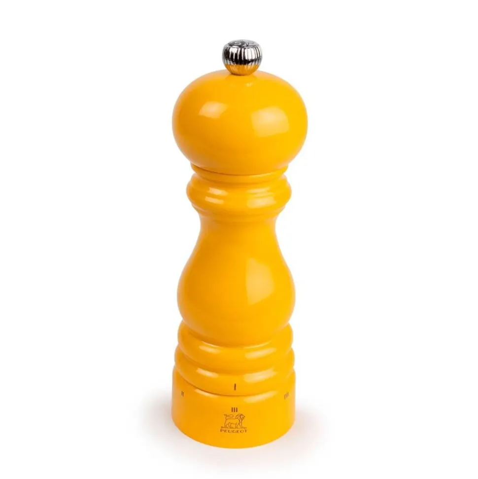 Peugeot Z-suolamylly Paris karkeudensäädöllä 18 cm Yellow Sa