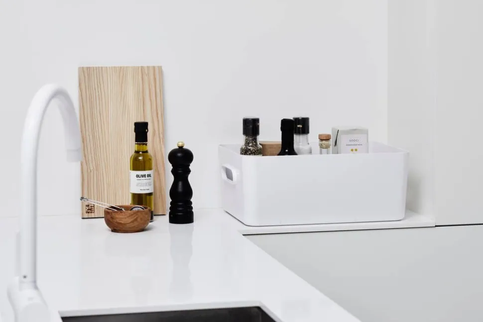 Smartstore Säilytyslaatikko Compact L valkoinen