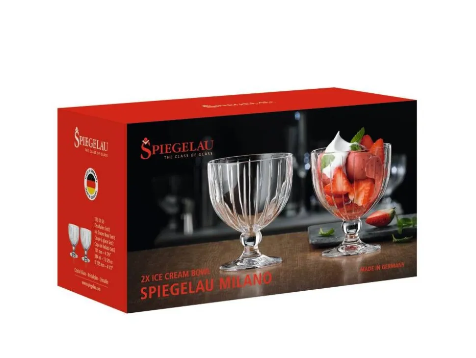 Spiegelau jäätelökulho Milano 2 kpl