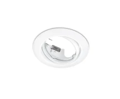 Trio Lighting alasvalo Jura GU10 mattavalkoinen pyöreä