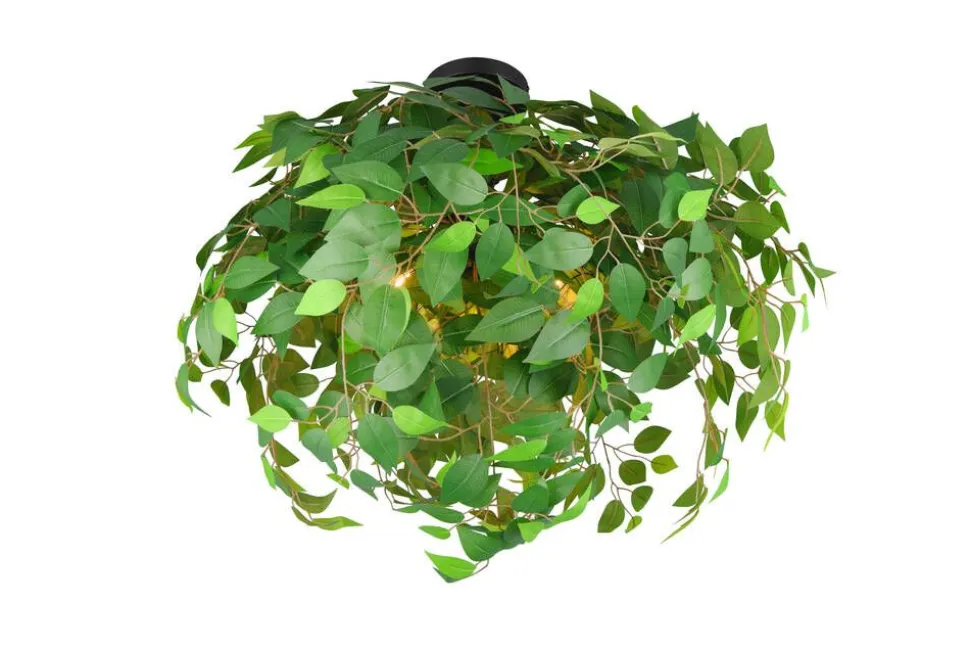 Trio Lighting kattovalaisin Leavy 70 cm 3xE14 vihreä