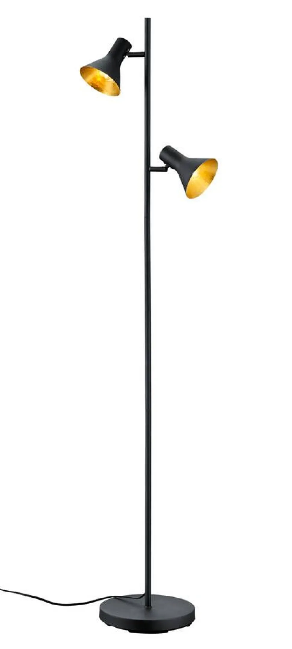 Trio Lighting lattiavalaisin Nina 2xE14 musta