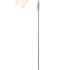 Trio Lighting lattiavalaisin Tommy 1-os E14 harjattu teräs/v