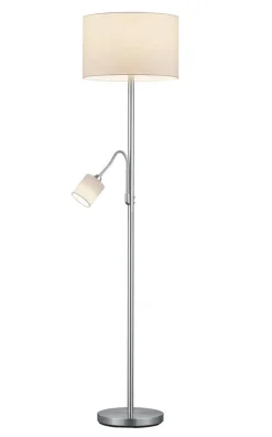 Trio Lighting lattiavalaisin Hotel E27+E14 valkoinen