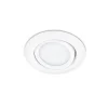 Trio Lighting LED alasvalo Rila mattavalkoinen pyöreä